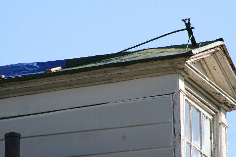old tin roof