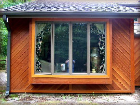 hardiplank stained like cedar DE