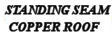COPPER STANDING SEAM ROOF