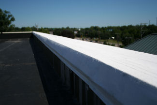 after cool roof repairs main roof