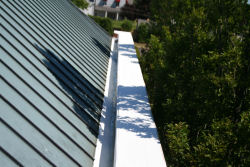 after repairs with cool roof system