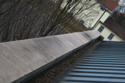 gusset before cool roof repairs