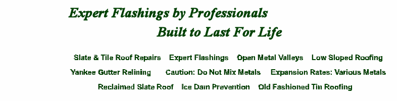 Chimney Flashing Metal Work Roofing Contractor NJ PA DE