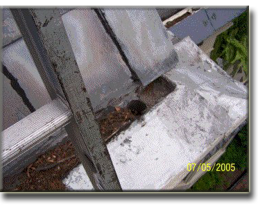 Vermont Slate Copper Yankee Gutter