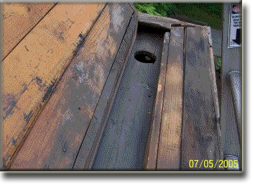 Vermont Slate & Granite Supply Old Growth Wood  Yankee Gutter