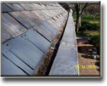 Old Yankee Gutter to be replaced