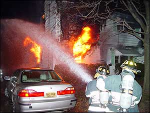 Vinyl Siding burning like gasoline