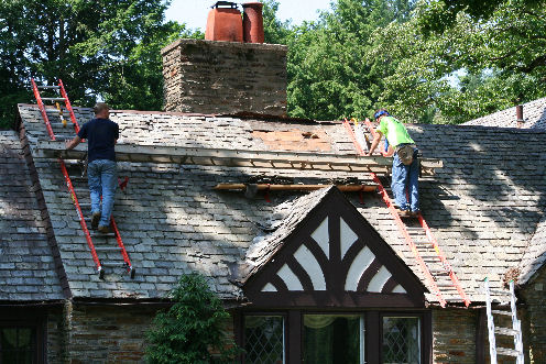 Slate Roof Repair Yardley, Pa