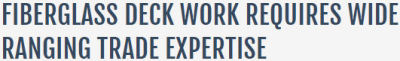 fiberglass experts