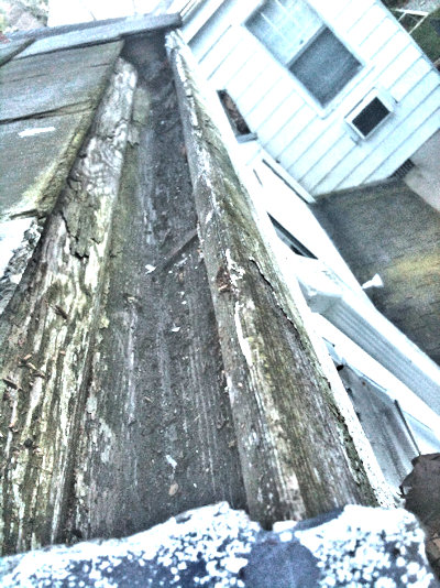 Historic Wood Gutter