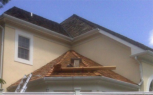 Sectional Cedar Shake replacement