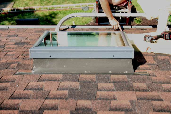 skylight pan flashing