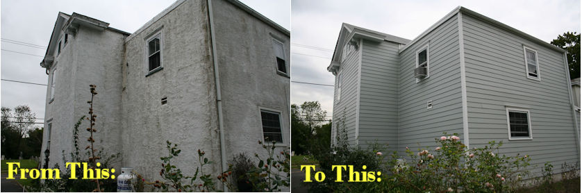 Stucco TO James Hardie Siding